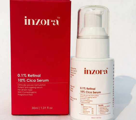 0.1% Retinal + 10% Cica serum