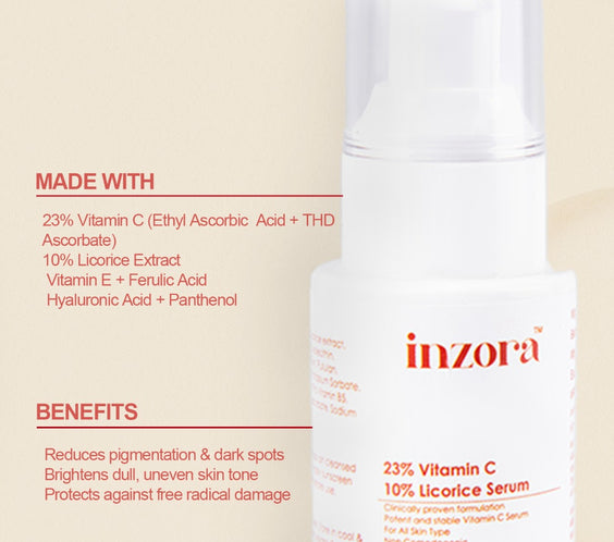 23% Vitamin C + 10% Licorice Serum